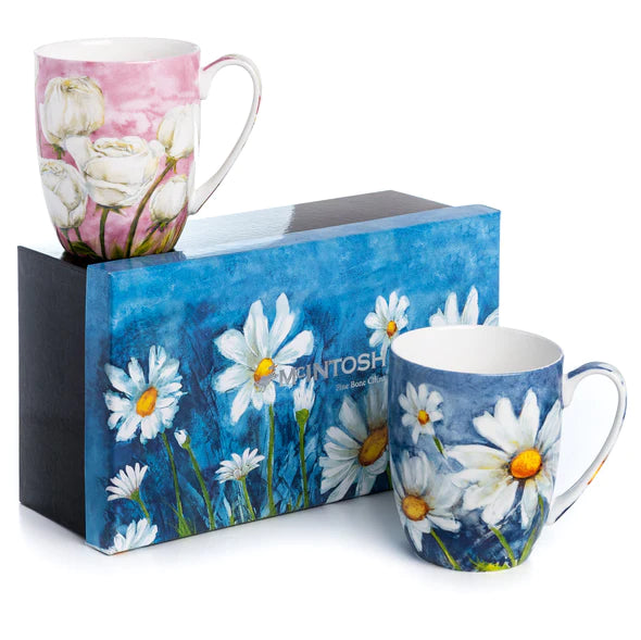 McIntosh Morning Flowers Mug Pair