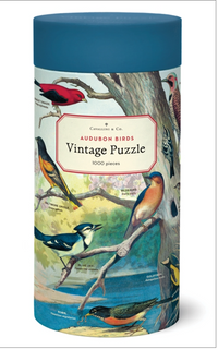 Cavallini 1000 piece Vintage puzzle - Audobon Birds