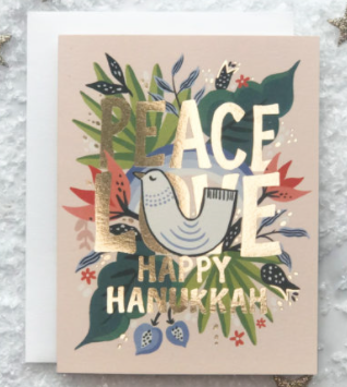Peace Hanukkah Card
