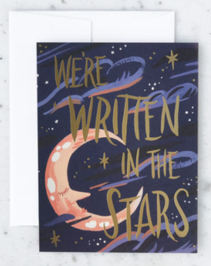 We're Written in the Stars Card