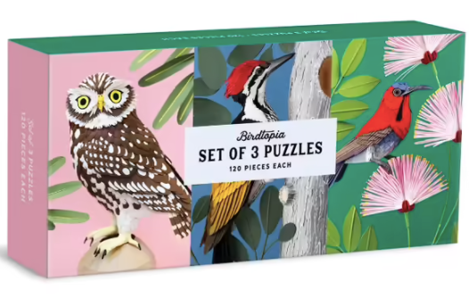 Birdtopia Set of 3 Puzzles