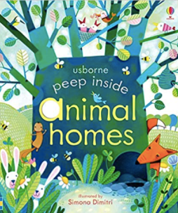 Peep Inside Animal Homes Kid's Book