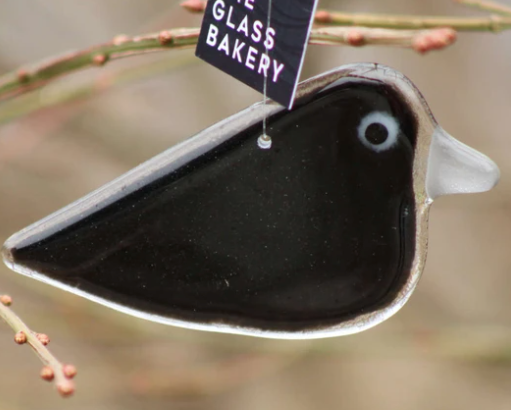 The Glass Bakery Hanging Crow