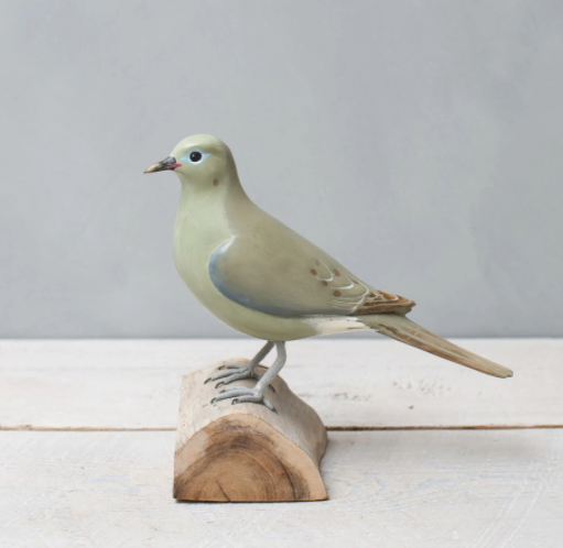 Standing Mourning Dove 7.5"H
