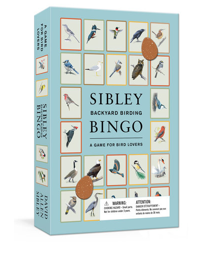 Sibley Backyard Birding Bingo Board Game