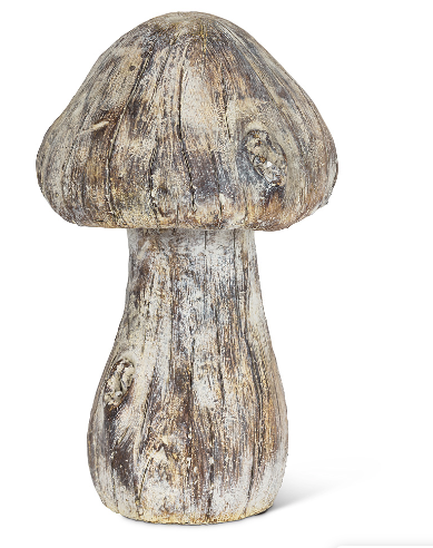 Large Wood Look Mushroom