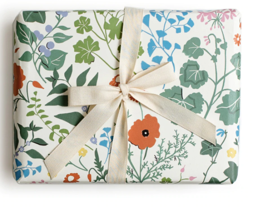 Primary Garden Singlet Sheet Wrapping Paper
