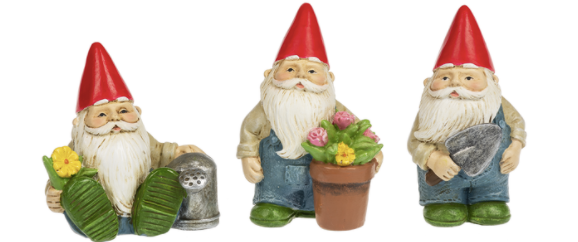 Polyresin Miniature Gnomes