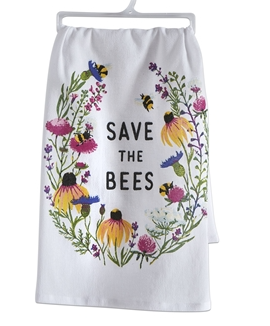 Save the Bees Dishtowel