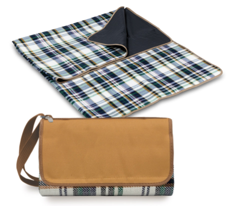 Blanket Tote Outdoor Picnic Blanket - English Plaid