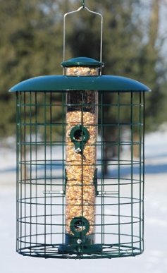 Squirrel Resistant Caged 6 Port Seed Tube