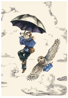 Mondoodle Petite Card Owl