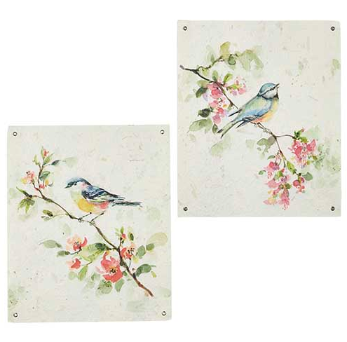 18" Watercolour Bird Paper Tapestry