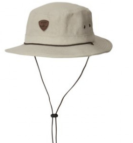 Kids Coila Bucket Hat in Sand Large