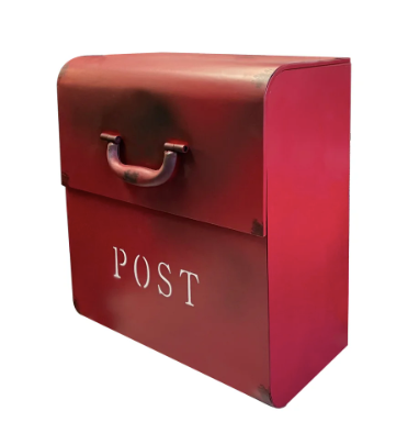 Rustic Red Mailbox
