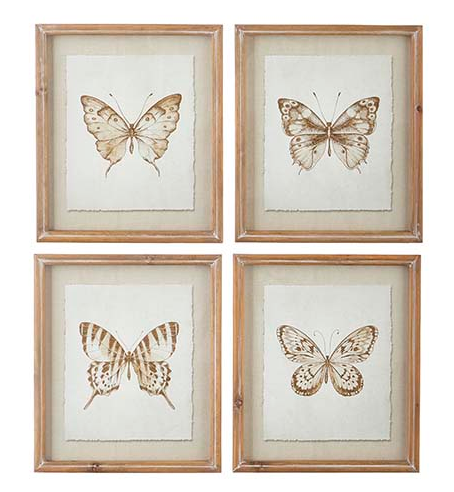 14" Butterfly Framed Print