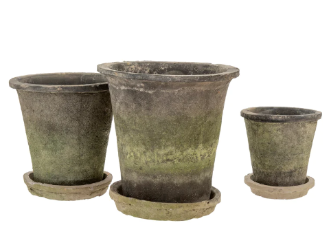 Aged Clay Pots in Blackstone