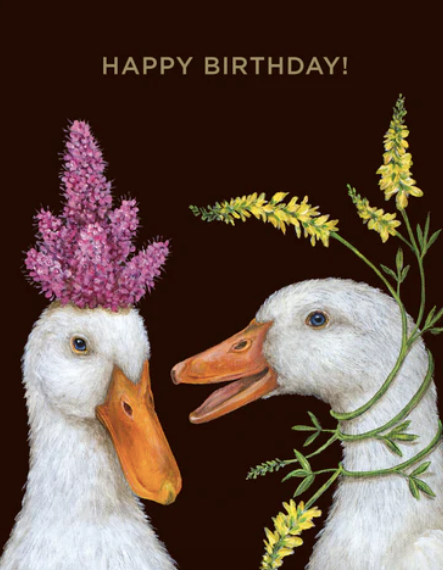 Vicky Sawyer Birthday Ducks Card