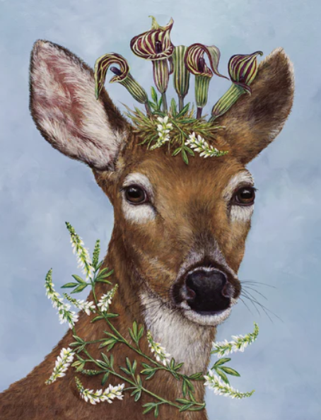 Woodland Princess Card