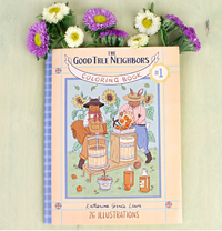 Ingrid Press; The Good Tree Neighbours Colouring Book