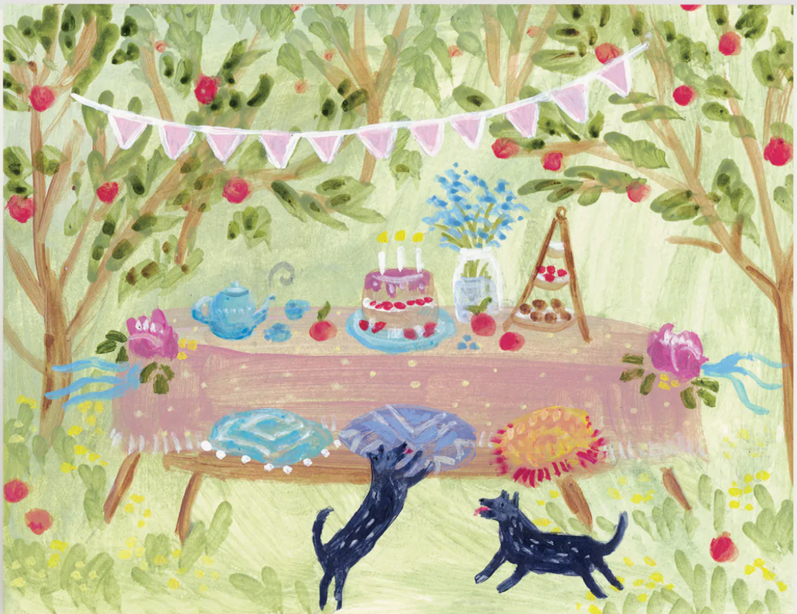 Ingrid Press- Orchard Party Greeting Card