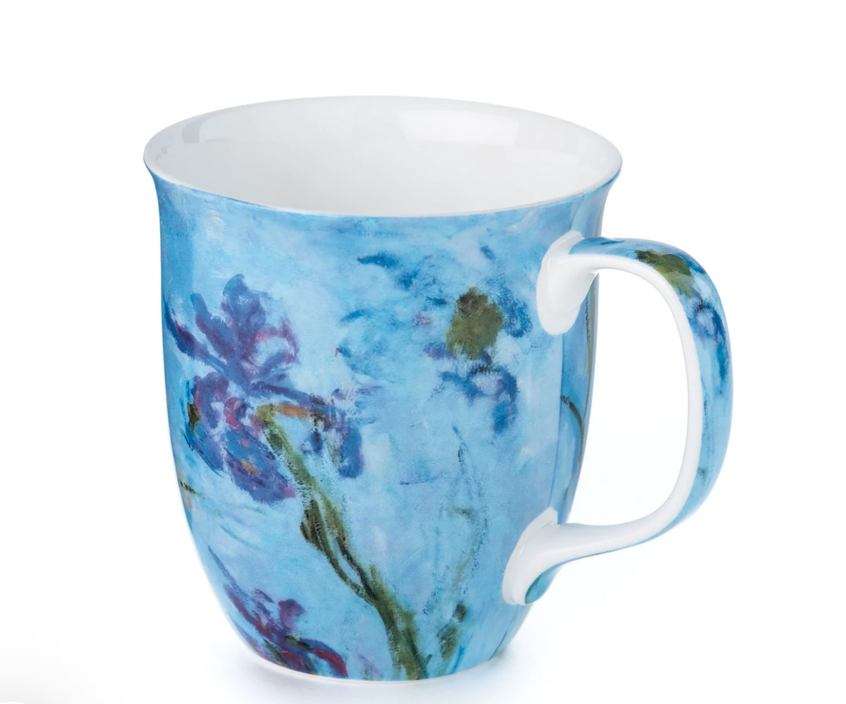 McIntosh Mugs Monet Lilac Irises Java Mug