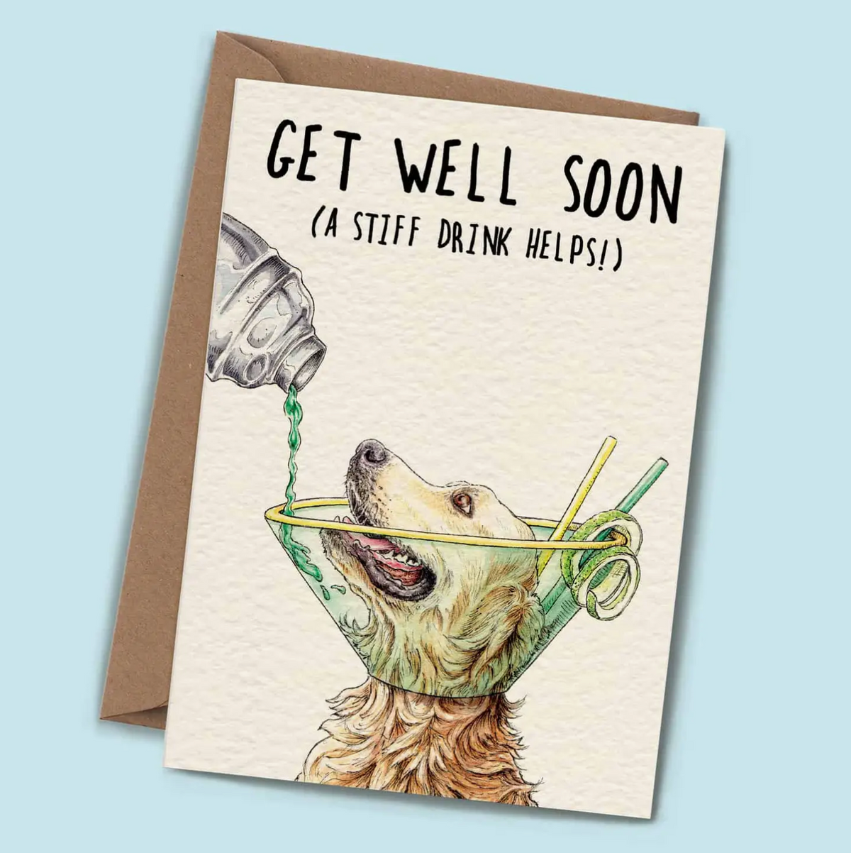 Get Well Soon - Dog Cone