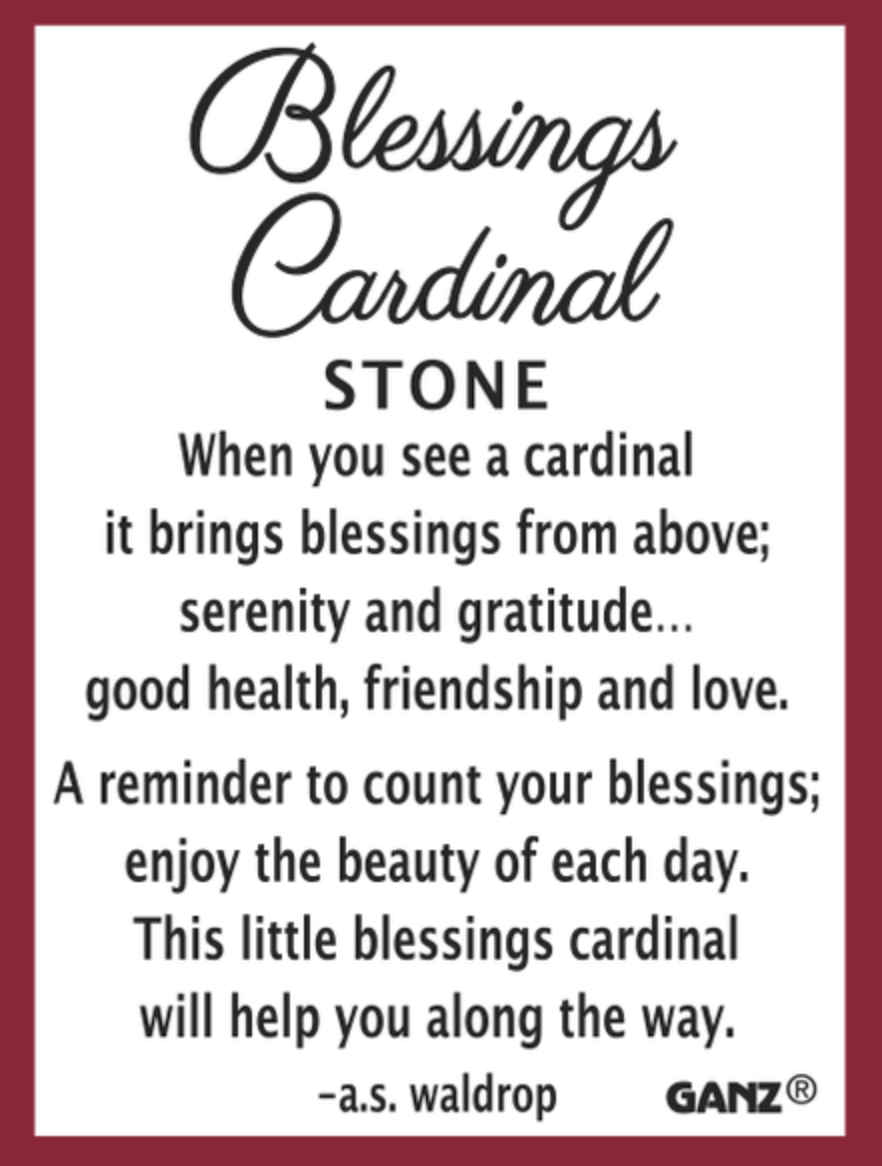 Blessings Cardinal stones