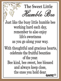 Sweet Little Humble Bee Charm