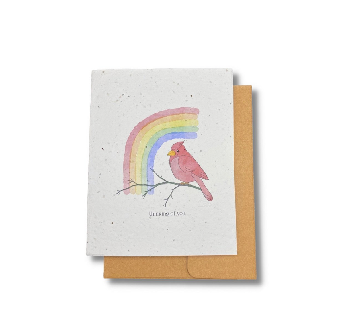 Thinking of You Plantable Seed Greeting Card by HOA Collective
