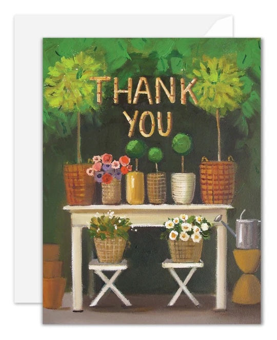 Thank You Card- Thank You Garden