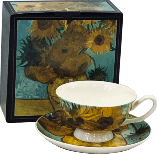 Teacup & Saucer- Vincent Van Gogh- Sunflowers