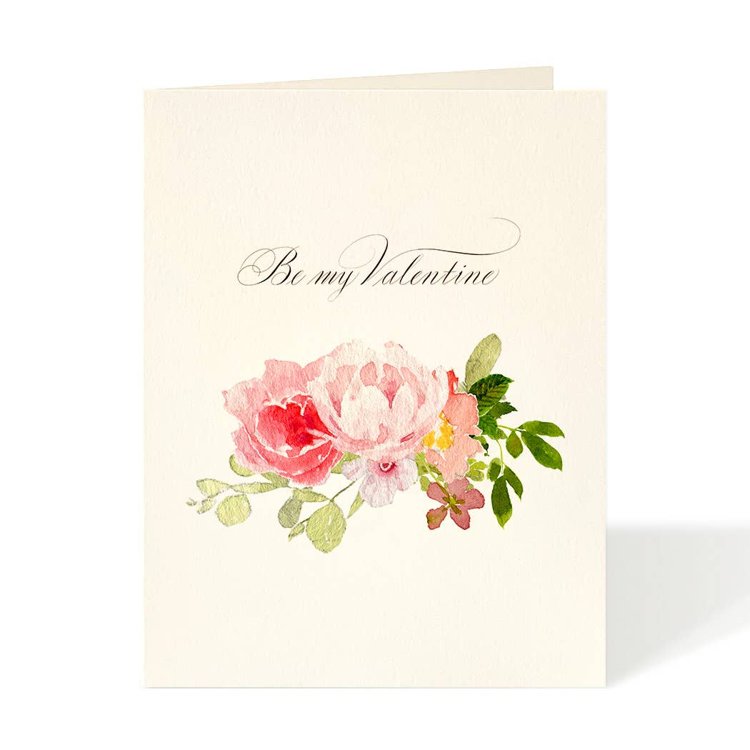 Felix Doolittle - Corsage - Flowers Valentine's Day Greeting Cards