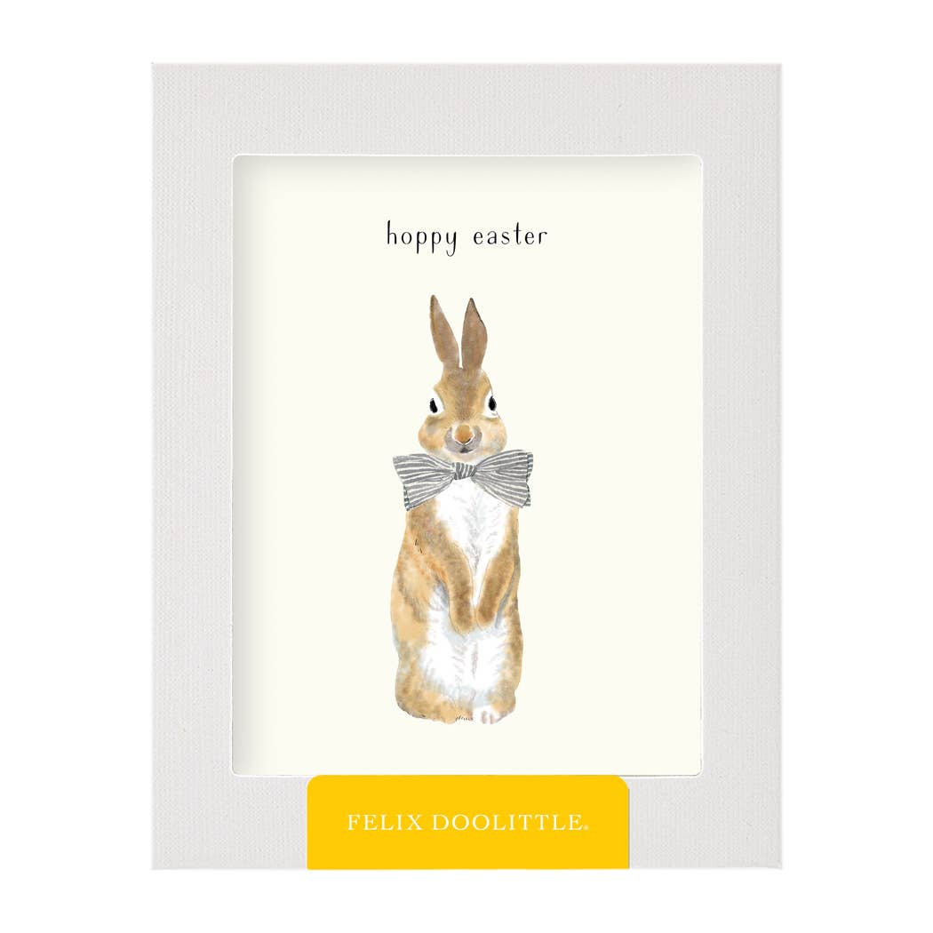 Felix A Little Rabbit Felix Doolittle - Bunny's Best - Easter Card - Boxed – Featherfields