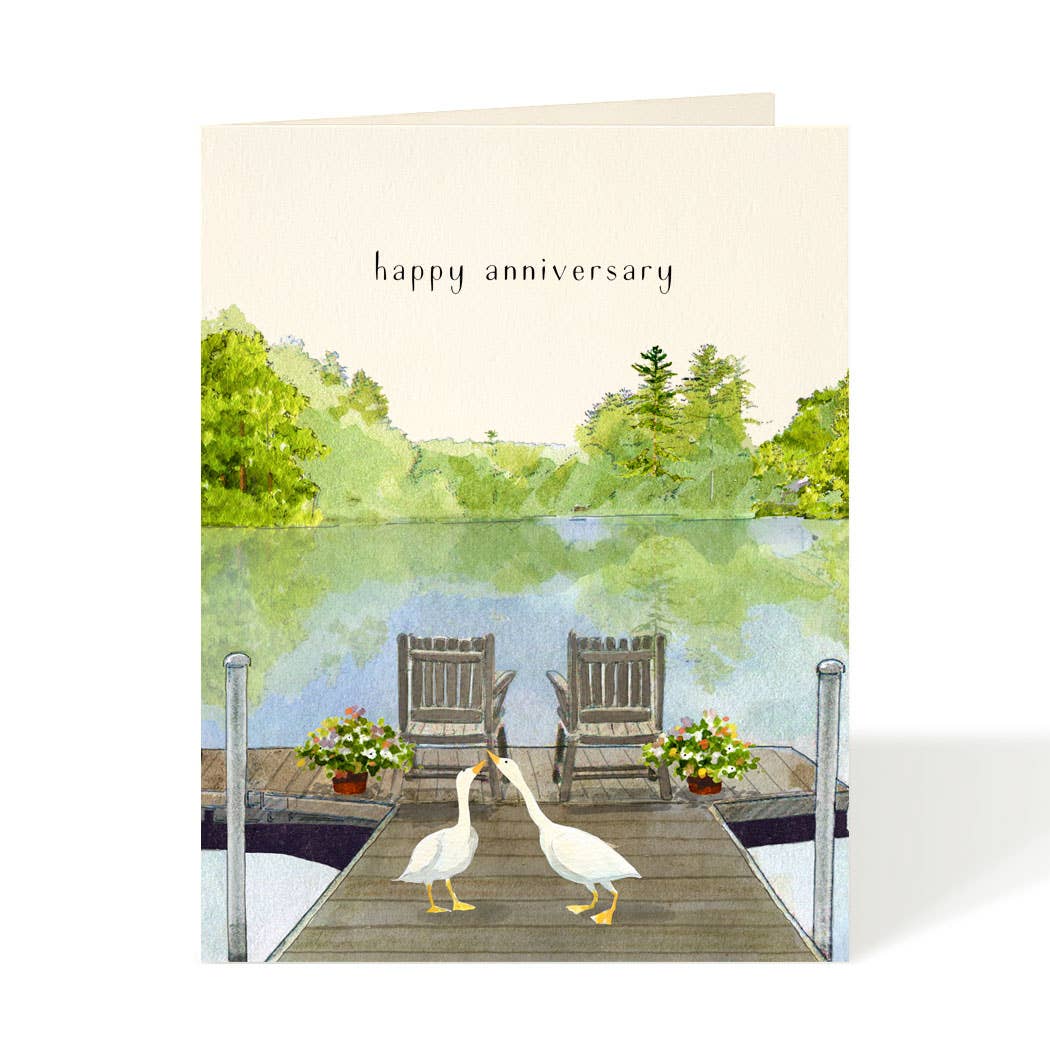 Felix Doolittle - Just Ducky - Anniversary Card