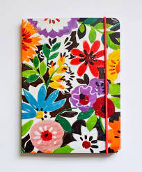 Collier Campbell A6 Notebook-Flowers