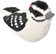 Wild Republic- Audubon Downy Woodpecker Stuffed Animal