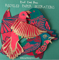 East End Press - Bird Paper Decorations