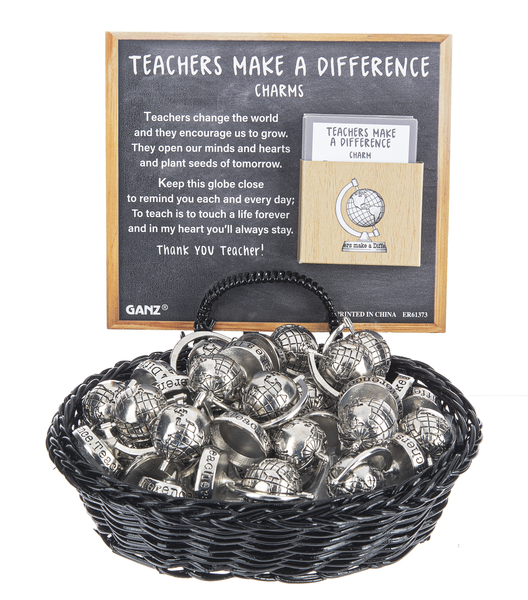 Teachers Make a Difference Charms