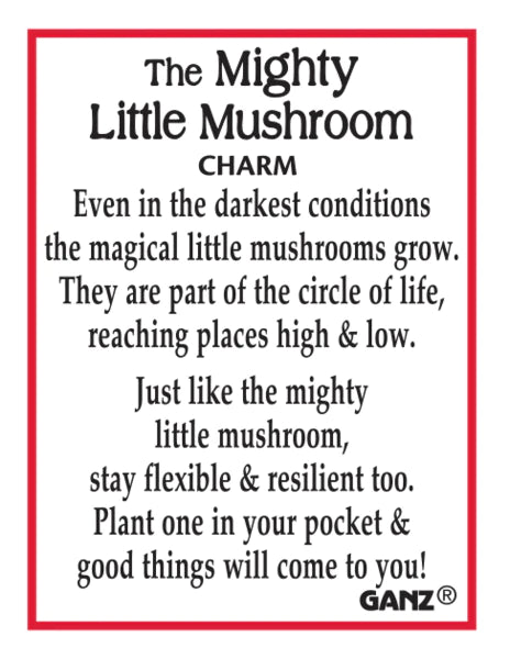 Mighty Mushroom Charms