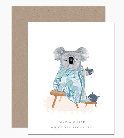 Get Well Card- Have A Quick And Cozy Recovery