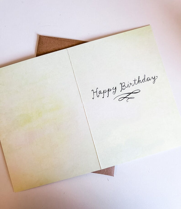 Firefly Wishes Birthday Card