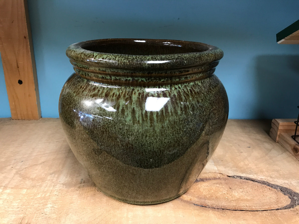 Green and Brown Planter