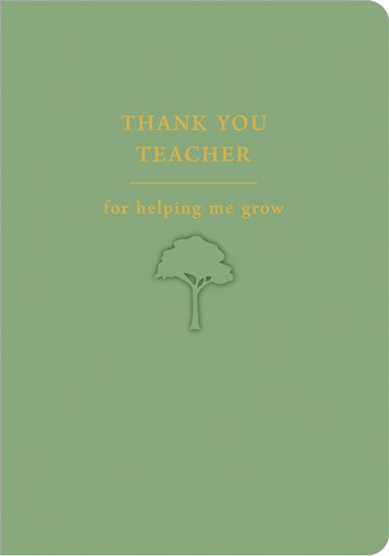 Thank You Card- Thank You Teacher For Helping Me Grow