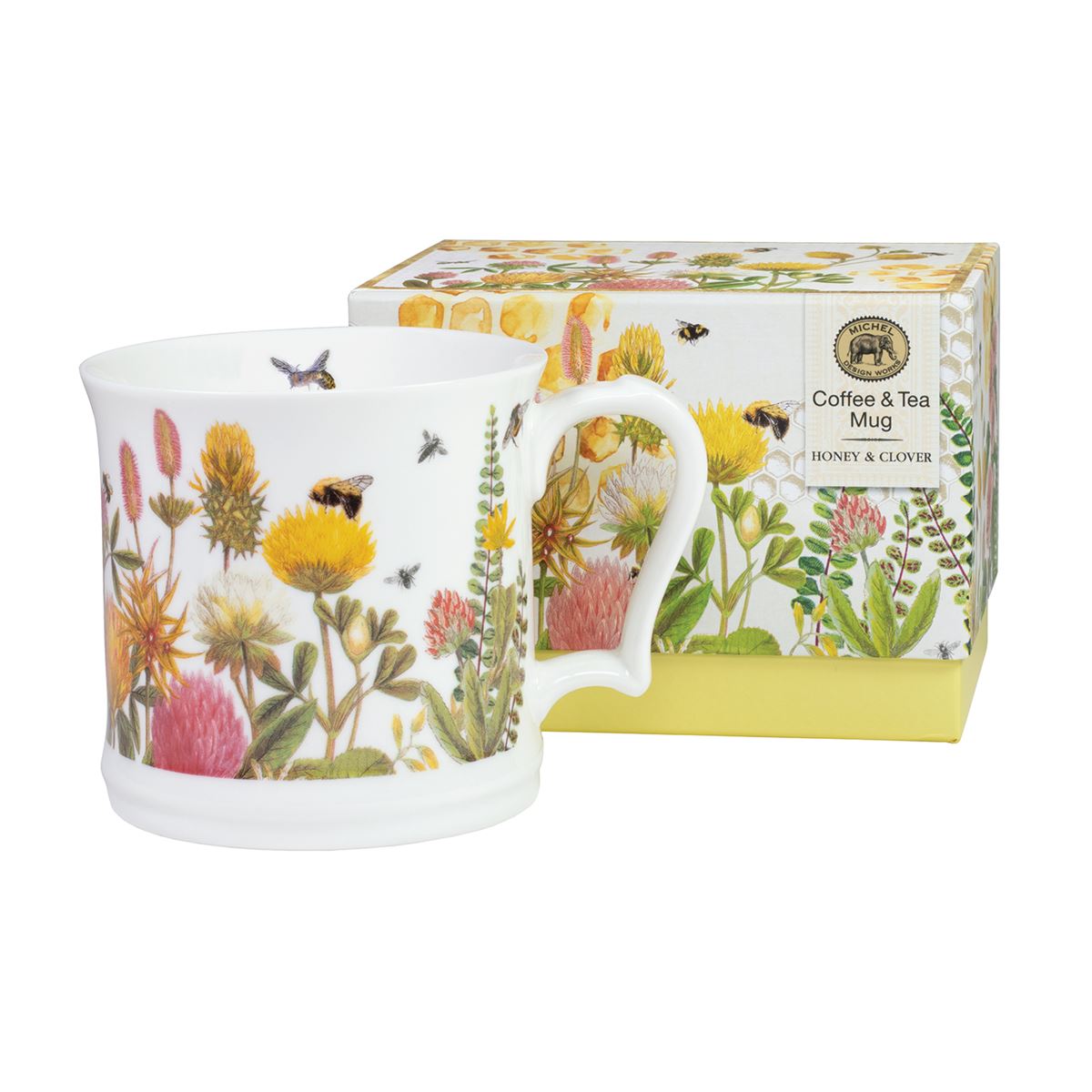 Michel Design- Honey & Clover Coffee & Tea Mug