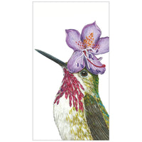 Pat (Hummingbird) Napkins - Beverage and Buffet/Guest Towel Size