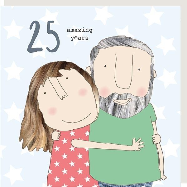 Anniversary Card: 25 Amazing Years