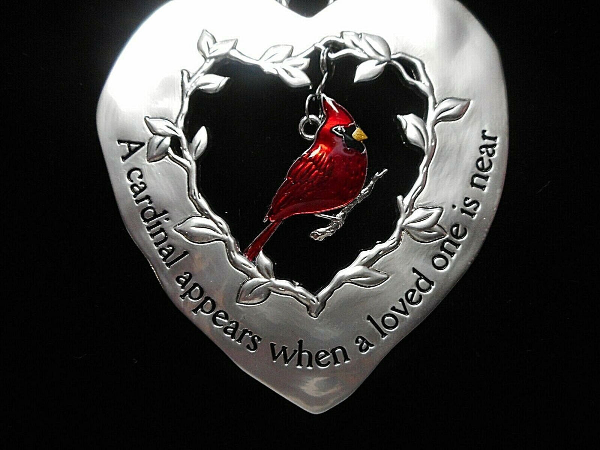 When a cardinal appears a loved one is near - Cardinal Ornament