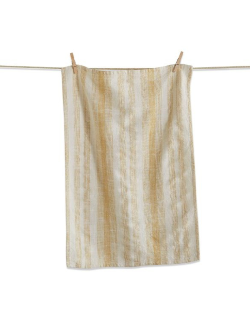 Serene Stripe Dish Towel - Honey